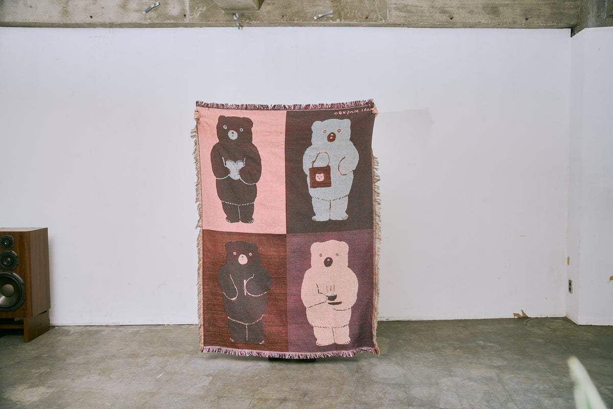 週末価格　増田光 HIKARI MASUDA ラグ ブランケット　新品未使用 Art Piece Collective] 006_masudahikari_blanket – a Little