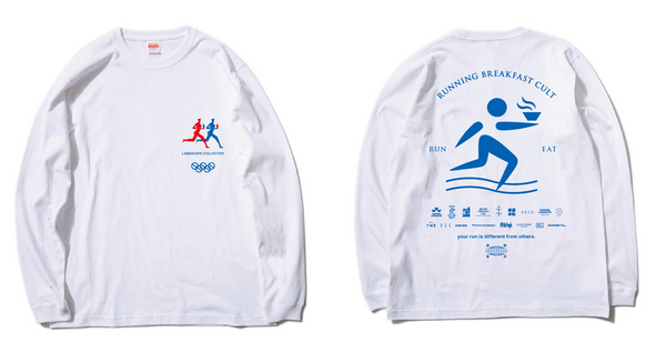 RUNNING BREAKFAST CULT LONG TEE.