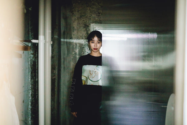 Maison YWE Life scape 001  L/S TEE