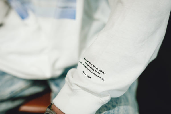 Maison YWE Life scape 001  L/S TEE