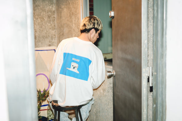 Maison YWE Life scape 001  L/S TEE