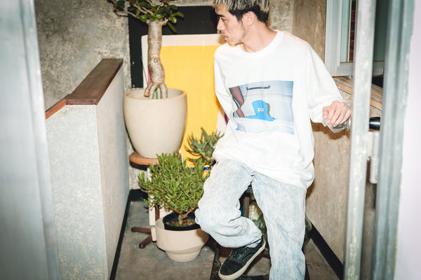 Maison YWE Life scape 001  L/S TEE
