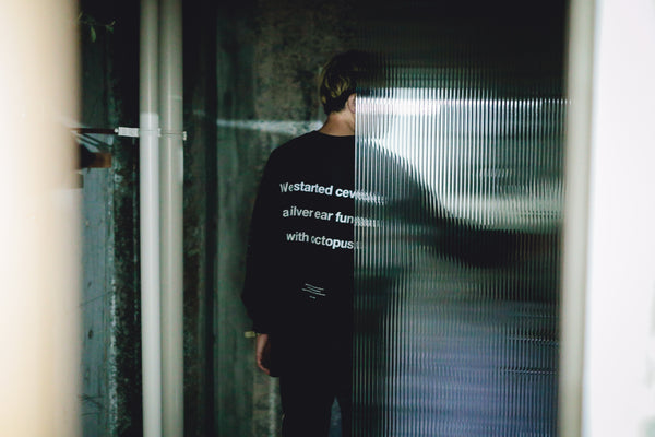 Maison YWE Life scape 001  L/S TEE