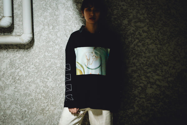 Maison YWE Life scape 001  L/S TEE
