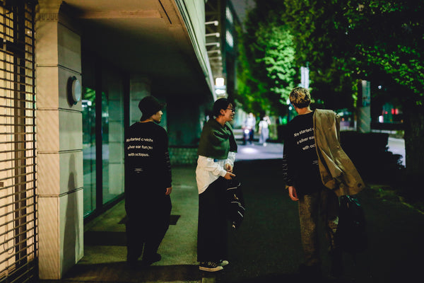Maison YWE Life scape 001  L/S TEE