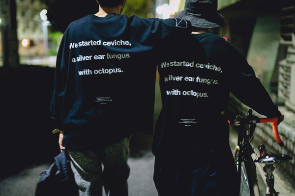 Maison YWE Life scape 001  L/S TEE