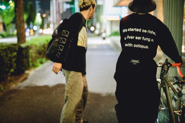 Maison YWE Life scape 001  L/S TEE