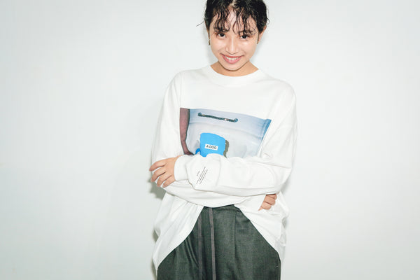 Maison YWE Life scape 001  L/S TEE