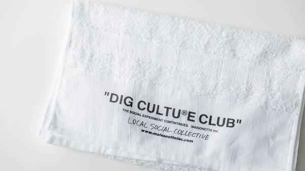 DIG CULTU®E CLUB オリジナルタオル