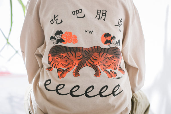 Maison YWE FOOD PUNK  L/S TEE