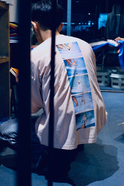 Maison YWE Life scape 001  L/S TEE