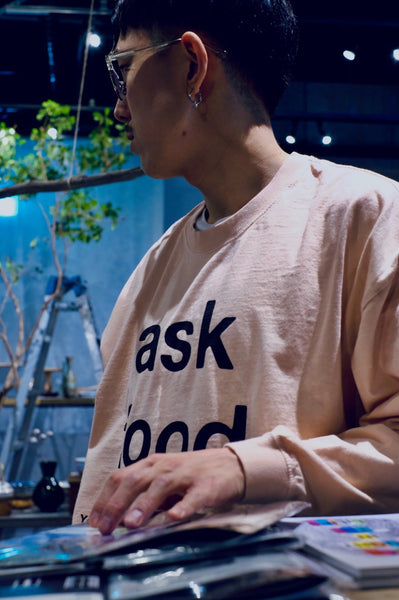 Maison YWE Life scape 001  L/S TEE