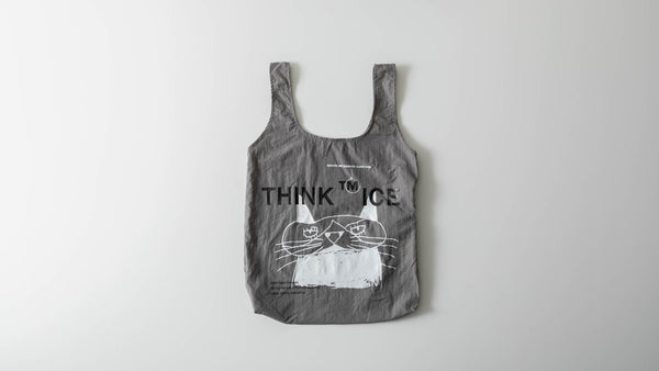 Maison YWE Life scape 002 ポケッタブルエコバッグ GRAY