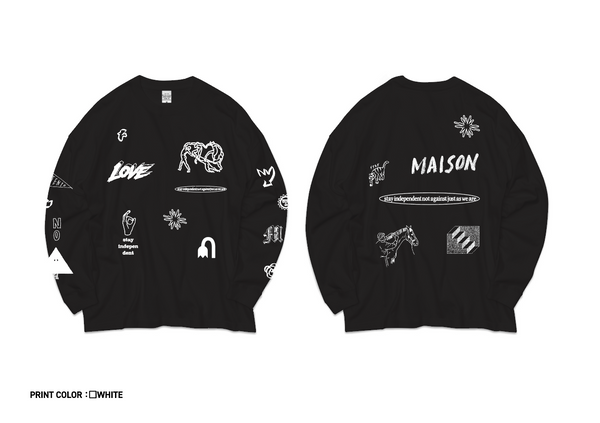 TENTO. Graphic LongSleeve  – stay independent –