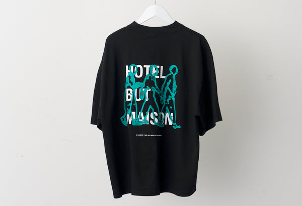 MAISON YWE. Graphic T-Shirt  – HOTEL BUT MAISON / PEOPLE –