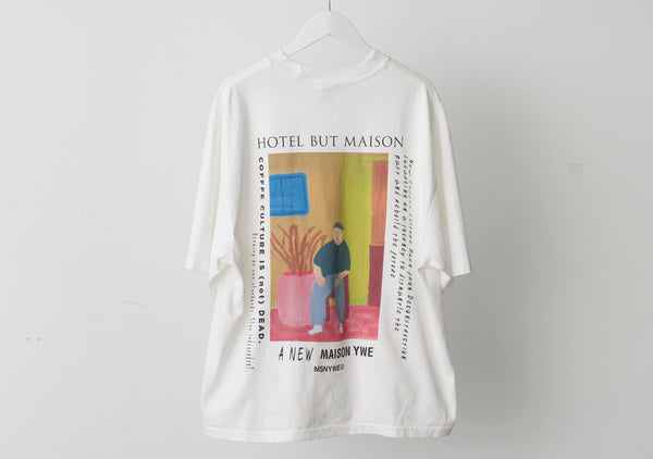 MAISON YWE. × Yuki Terada  Graphic T-Shirt – HOTEL BUT MAISON –