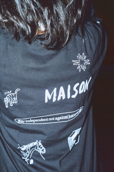TENTO. Graphic LongSleeve  – stay independent –