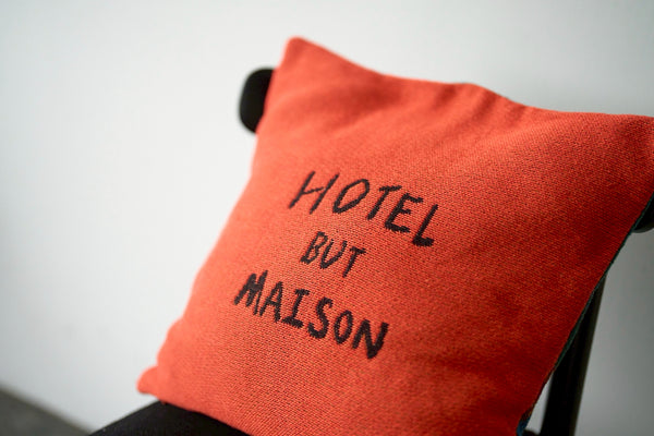 MAISON YWE. × Terada Terry. Cushion Cover – HOTEL BUT MAISON –