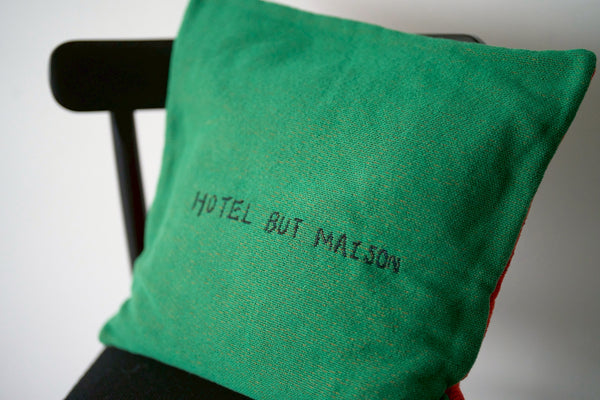 MAISON YWE. × Terada Terry. Cushion Cover – HOTEL BUT MAISON –